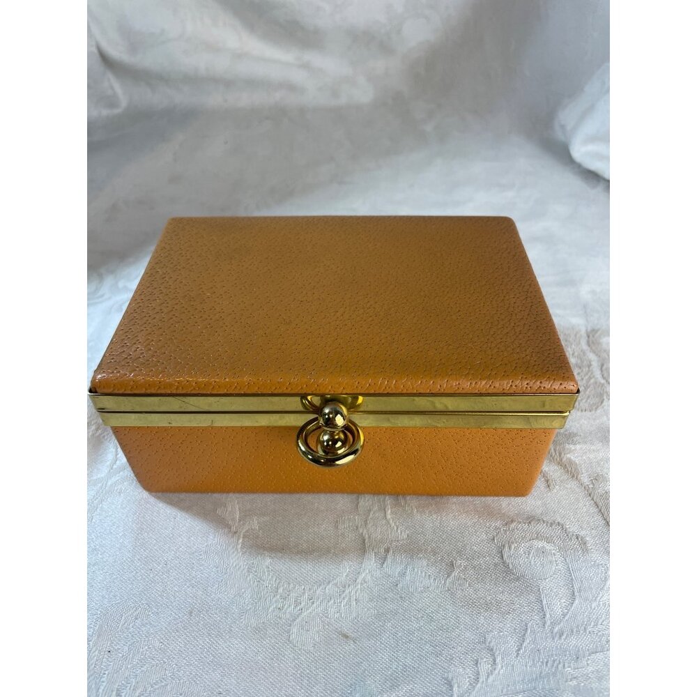 Barbara Bates Exclusive Creation Keepsake Box Vintage Gold Boho